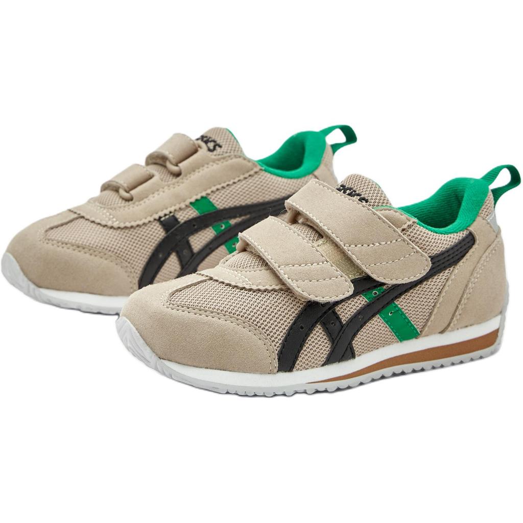Asics Suku Suku Idaho Mini Synthetic Leather Fabric Comfortable Versatile Low Top Kids Casual Shoes Kids Casual Shoes Brown Green 1144A271-201