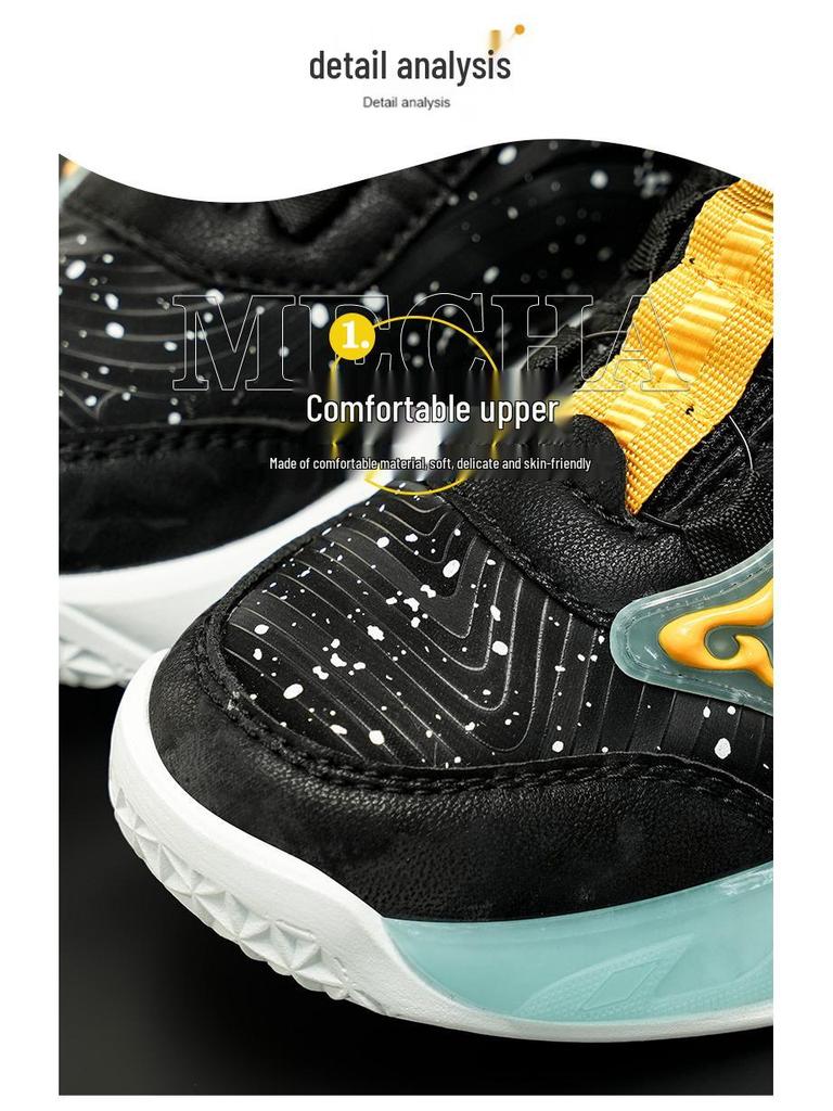 2025 Boys' Basketball Shoes: Non-slip, Autumn/Winter Style, Perfect for Training & Running, for Kids & Students.