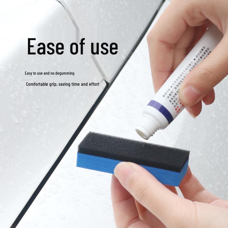 High-Density Double-Sided Car Detailing Sponge for Paint, Glass Coating, Waxing, Polishing, and Cleaning