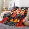 Blaziken  Print Flannel Blanket, High Quality Comfortable for All Seasons, Home Decor, Warmth and Comfort