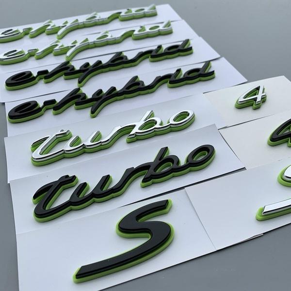 

Гибридный логотип багажника автомобиля буква эмблемы наклейка значка