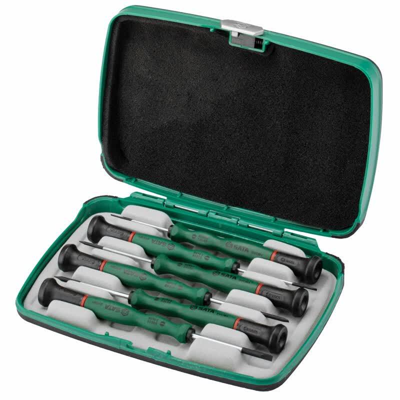 SATA 09311 Precision Screwdriver Set, 6-Piece