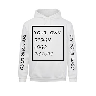 Diy YOUR OWN DESIGN Hoodie Men Women Long Sleeve Pullover Hoodie Camisa LOGO DIY02 Hoodies