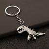 Keychain Pendant Dinosaur Shape Lightweight Durable Keychain Portable Creative Fun Keychain for Bags Car Keys