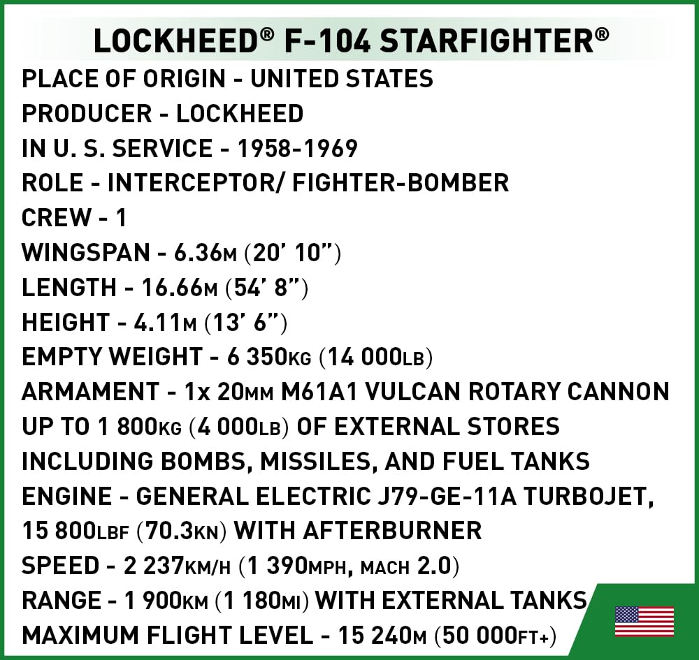 Lockheed Starfighter F-104