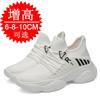 Invisible inner heightening men's shoes 10cm sports shoes casual shoes mesh heightening shoes men's little white shoes trendy shoes