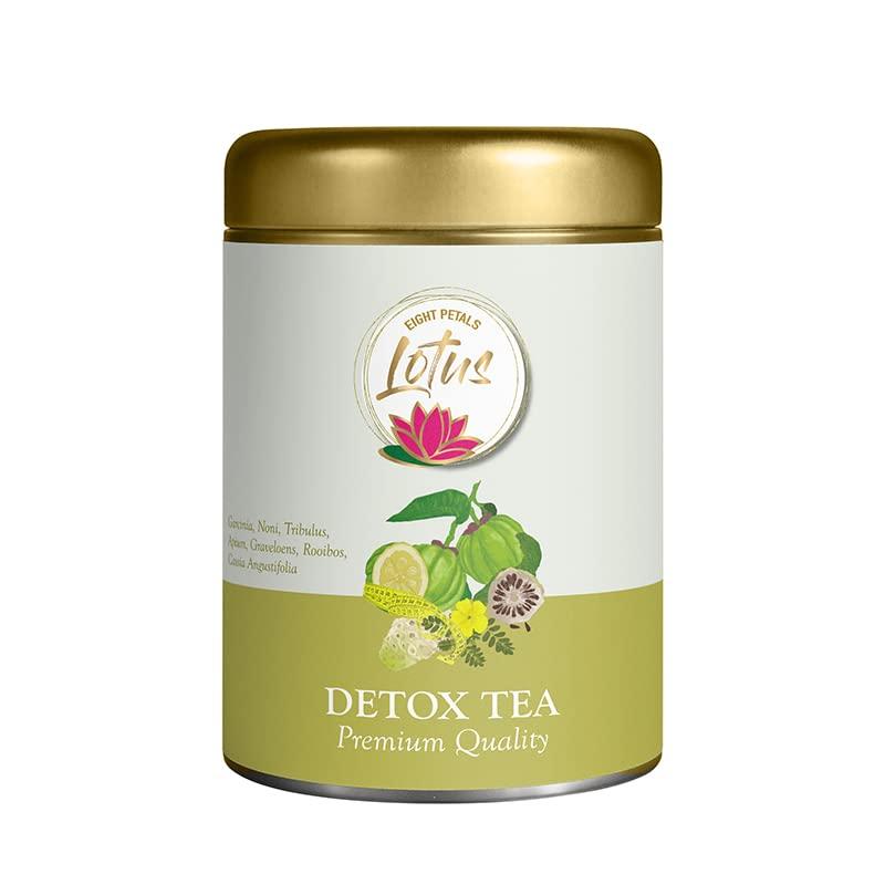Eight Petals Lotus Detox Herbal Tea | Removes Toxins and Improve Blood Flow | Improves Digestion | No Chemical | Caffeine Free | 100% Natura