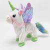 35cm Electric Walking Unicorn Plush Funny Toy Talking Toy Unicorn Singing Music Stuffed Toy for Children Kids Gift
