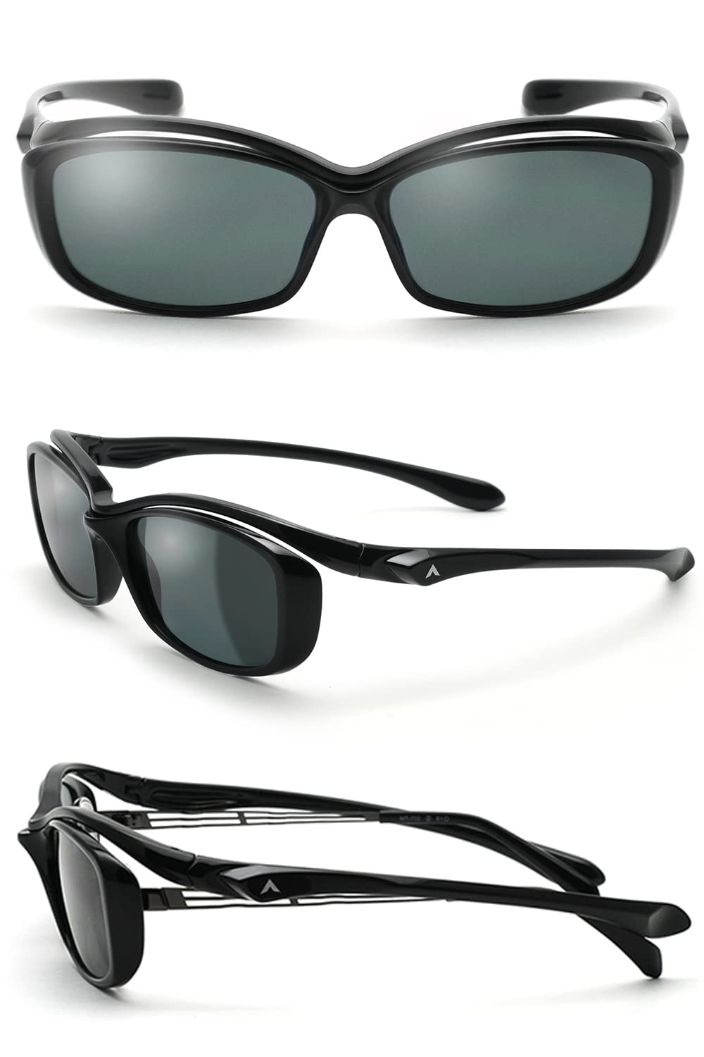 

[A-Fit] Polarized Sunglasses, Over-the-Glasses Sunglasses for Men AF-OS11-C1