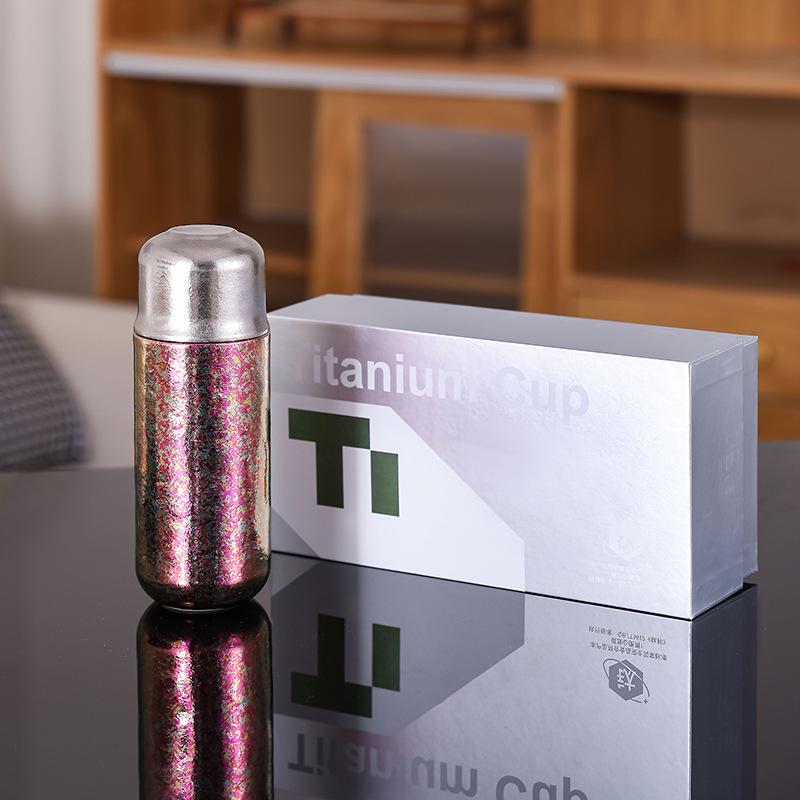 Premium Magnetic Titanium Insulated Mug - Portable High-End Tea Cup