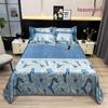 Ice Silk Summer Cool Mat Set: Foldable & Washable Three-Piece for Dormitory Single Beds