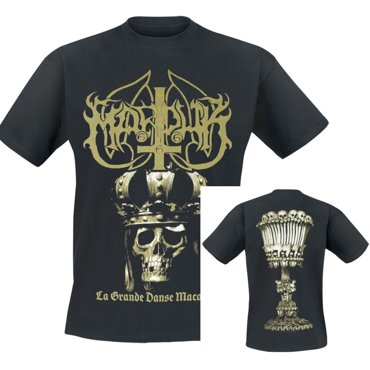 La Grande Danse Macabre Marduk Band T-Shirt 100% Cotton Graphic Tee Men Women Summer Streetwear Top S разноцветный