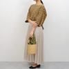 Kashkash Ruffle Handle Raffia Bucket Bag 01-00-78730 Women's