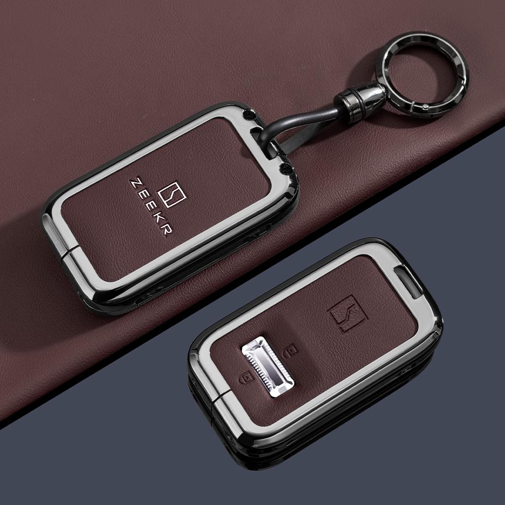 Étui Porte-Clés de Voiture Pour Zeekr 9X Ultra Max Porte-Clés Housse de Protection Télécommande Sac Coque Support Accessoires Fob