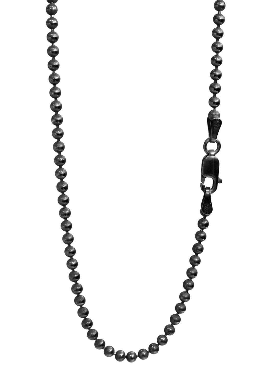 

Джинно Смокд куля довжина діаметр темно-срібний намисто ланцюжок тільки [Шинджуку Кура] ланцюжок, 45-60см (60см), прим. 2.5мм, 925, ланцюжок, ланцюжок,