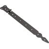 Lot of 2 KOTARBAU Door Hinges Door Hinge, Robust Construction Hardware, T-Hinge, Stainless, Black, 350 Mm