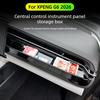 2Pcs for XPENG G6 2026 Storage Box on The Lower Level of The Central Control Dashboard Interior Interior Car Accessories