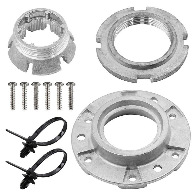 

AEE2-W10324651 Washer Basket Drive Hub Kit -W10291416, W10291417, PS2581262 - Durable Repair For Quiet, Leak-Free Performance серебряный