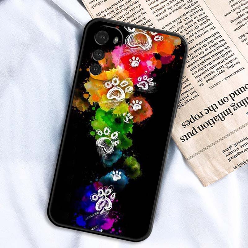 

Creative Cat Claw Design For Motorola G85 Edge 50 G24 G35 G14 G04 40 G72 G34 G G54 G13 G32 5G Black Phone Case Motorola Moto G13