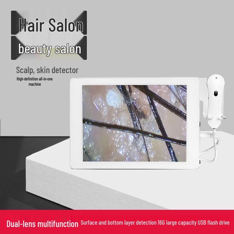 High-Definition Smart Scalp & Skin Detector with Hair Follicle Analysis