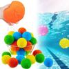 10-60 Stück Zufällige Farbe Wasser-Schwammbälle Sommer-Spiele Quetsch-Sprühball Schwimmbad Strand Hinterhof Hund Jagen Haustier Mitgebsel Zyf