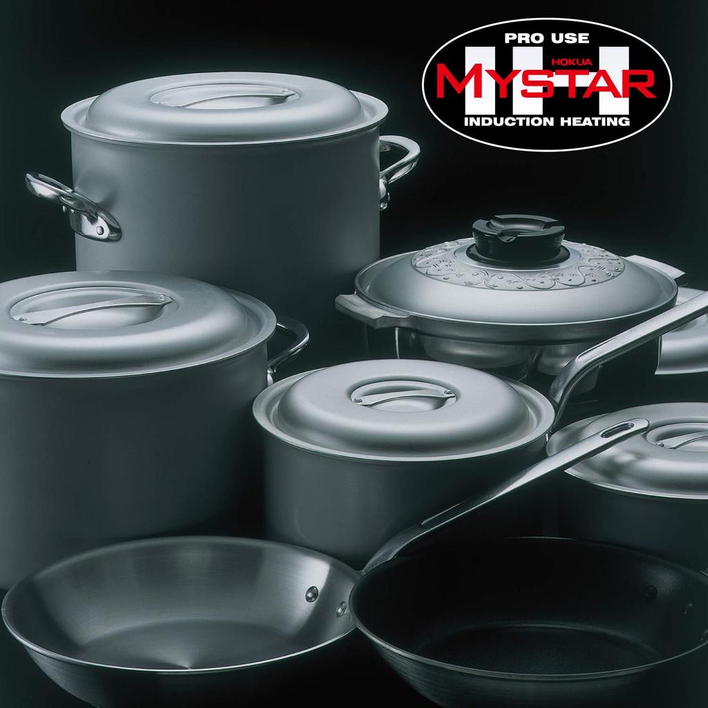 HOKUA Meister Commercial IH One Hand Shallow Pot 24cm AKTA403