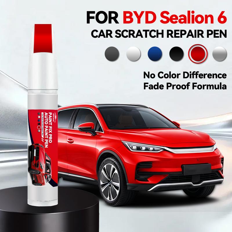 Opravná tužka na autolak pro BYD Sealion 6 2023-2025 Příslušenství pro opravu škrábanců na laku Azurově modrá Baltská černá Bílá Kamenně šedá