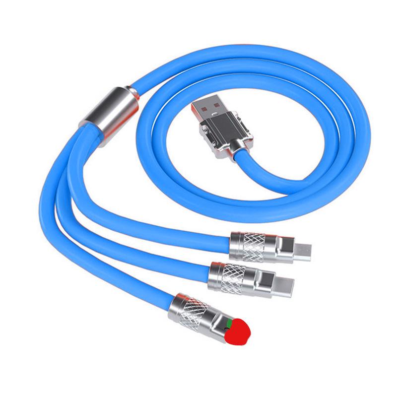 Cross-border 65W Dual Type-C Fast Charging Cable for Apple 15 and Huawei