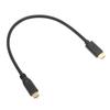 USB 3.1 Cable C to C Male to Femal with Fixing NutApprox 11.8in Long USB C to USB C Cable for Phone Laptop ChargerUSB C