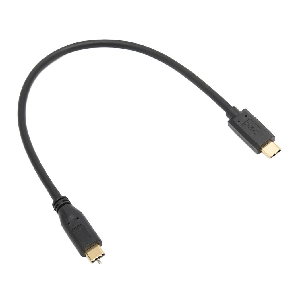 USB 3.1 Cable C to C Male to Femal with Fixing NutApprox 11.8in Long USB C to USB C Cable for Phone Laptop ChargerUSB C