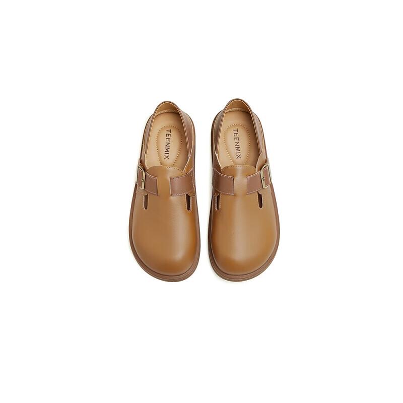 TEENMIX Women s Retro Birkenstock Style Slip-On Loafers 35