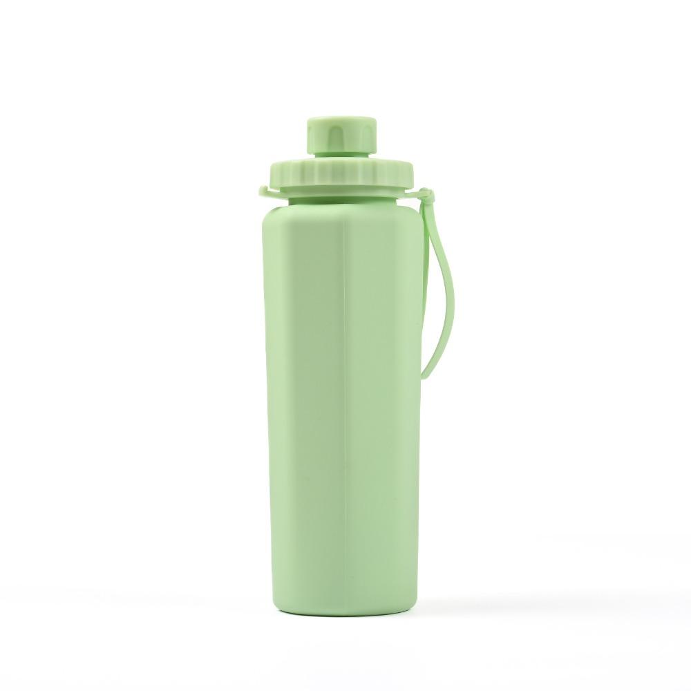Large Capacity Collapsible Water Bottle 600ML Capacity Foldable Water Cup Camping