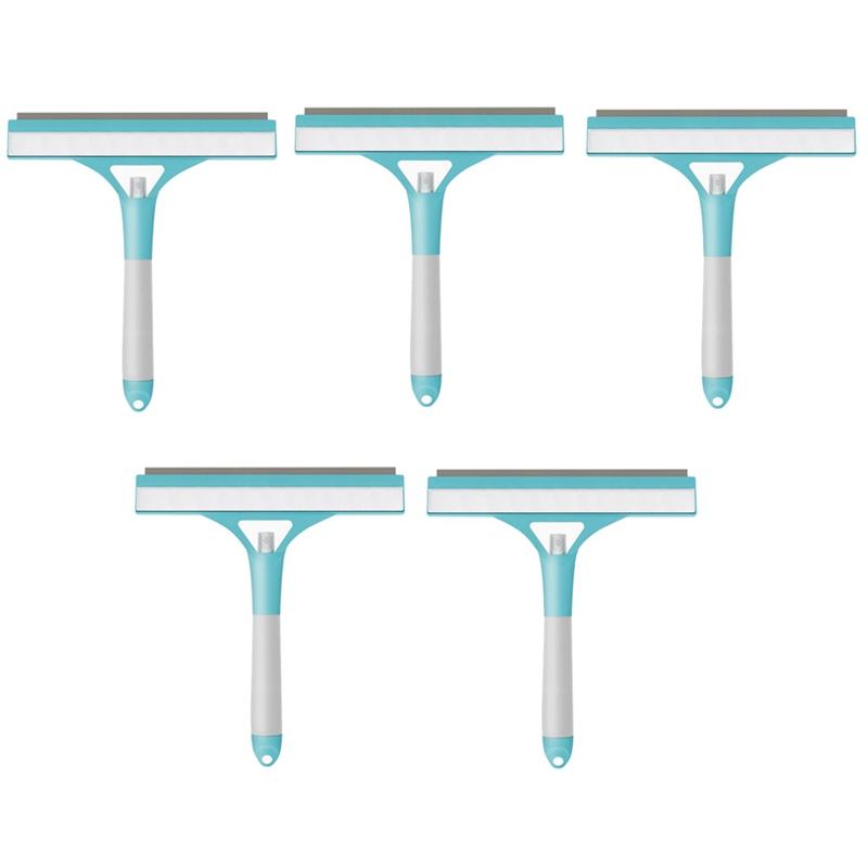 

Good-Shower Squeegee Three-In-One Silicon Shower Squeegee Household Bathroom Window Mirror Glass Cleaning Tool For Home