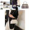 Modische Retro-Stil Damen PU-Leder Handtasche Klassisches Muschelschalen-Form Design