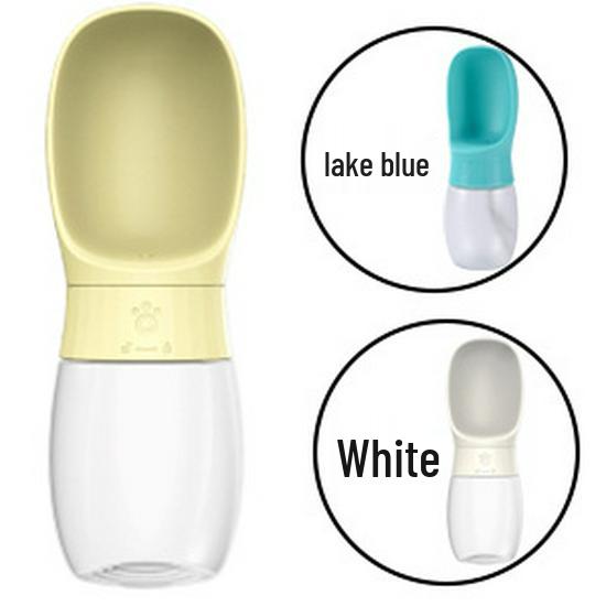 

Портативная поилка для кошек и собак - Дорожная бутылка для воды C53#(300ML) жёлтый