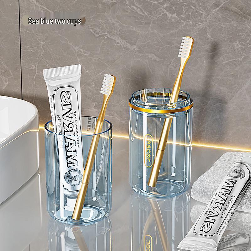 Portable Travel Toothbrush & Toothpaste Holder 4-in-1 Set
