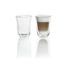 Delonghi 5513214611 Pack De 2 Verre À Café Latte Isolé 5513214611