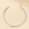 Stilvolles Minimalistisches Choker- & Ohrring-Set für Frauen - Europäisches & Amerikanisches Design