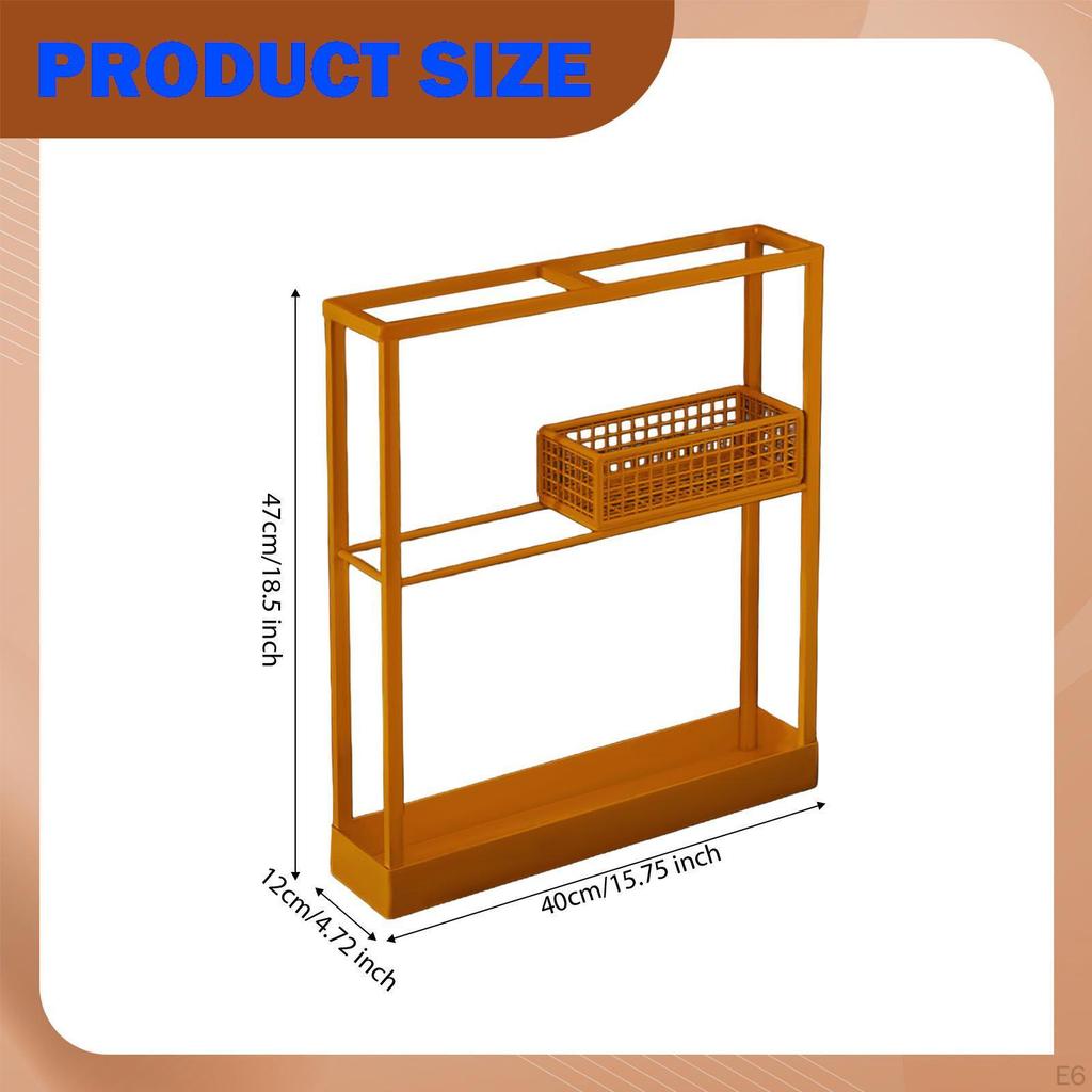 Freestanding Umbrella Stand with Drip Tray, Convenient, , Simple Storage Box for Offices, Commercial