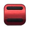 Sawakaki Automotive Parking Foot Brake Pedal Cover Aluminum Anti-Slip Red 1 Piece Set
