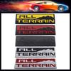 3D Car Styling ALL TERRAIN for Car Hood Fender Trunk Rear Bonnet Nameplate Decal Emblem Badge Sticker