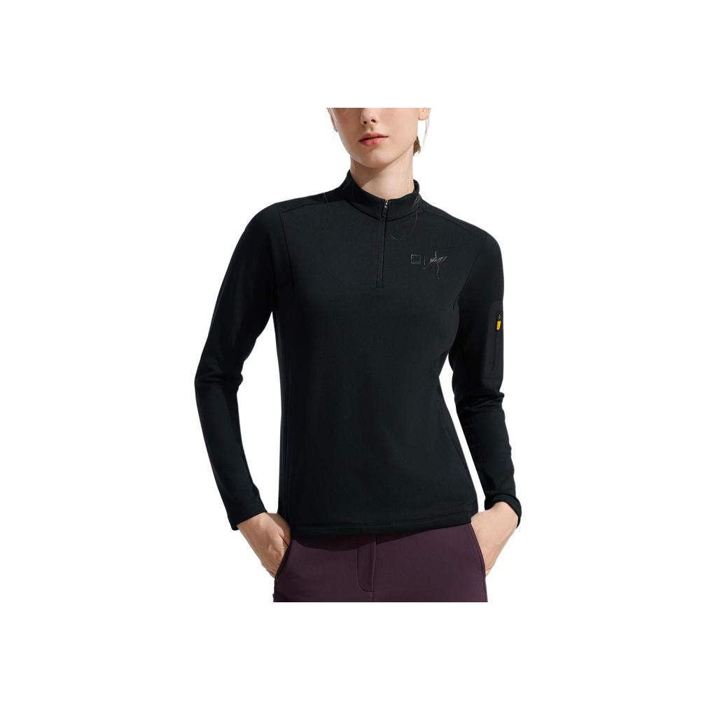 New FILA T Shirt Women's Pitch Black A11W447207FBK