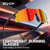 SCVCN Color Photochromic Cycling Sunglasses for Man Running Outdoor Sports Bike Glasses MTB Glasses Eyewear Bicycle Goggles 2026