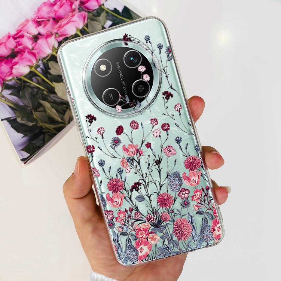 

For Honor X9C Case Stylish Painted Cover Clear Silicone Soft TPU Phone Case For Honor X9C X 9C HonorX9C Back Cover 6.78 Fundas Honor X9C