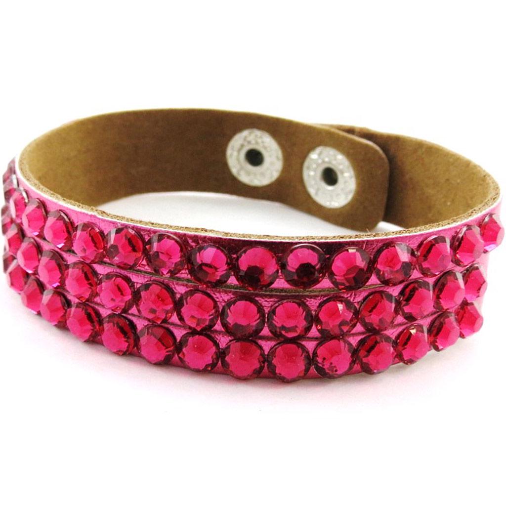 Les Trésors De Lily [J2019] - Bracelet Créateur 'Sissi' fuschia