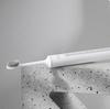 BAiR Electric Toothbrus, Sonic Rechargeable Vibrating Soft Bristles  Smart Automatic Toothbrush, Cloud White (Deluxe Version with 6 Brush Heads), USB