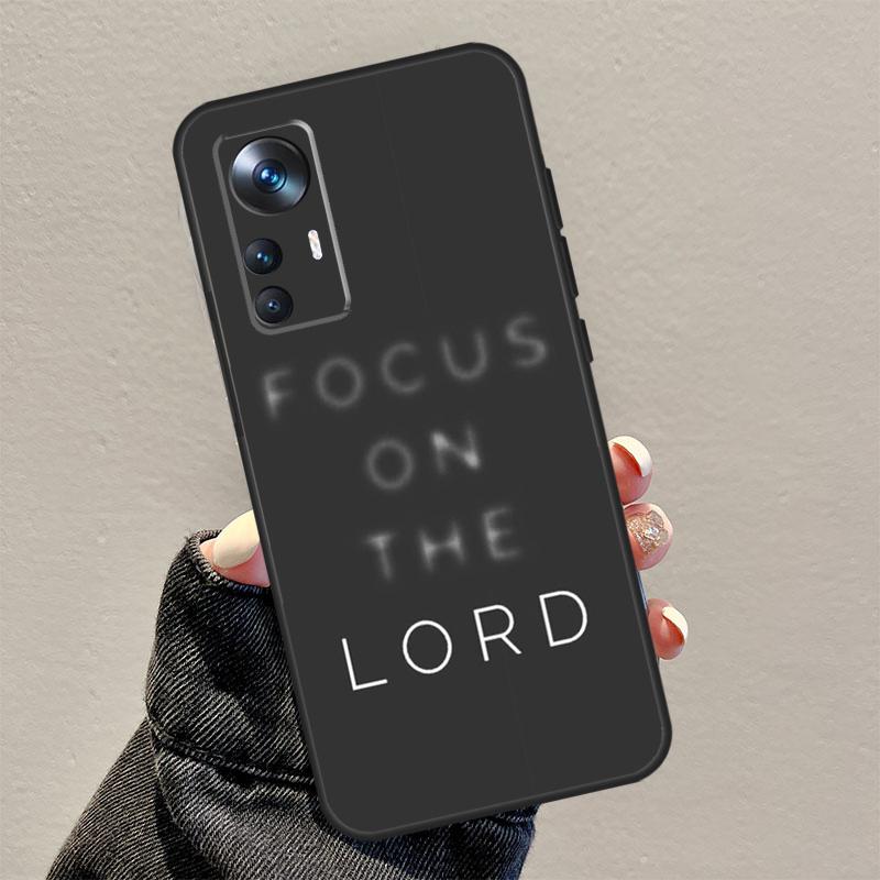 Bible Jesus Christ Christian Quotes Capa For POCO F5 X5 X3 Pro M6 M5s X4 F4 GT F3 Case For Xiaomi 13 Lite 11T 12T 12 Pro 12X