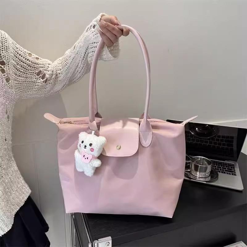 Elegant Dumpling Tote: Stylish, Versatile, and Foldable Women's Shoulder Bag