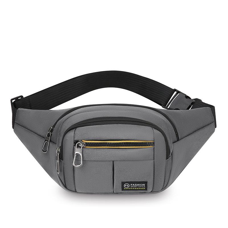 Multifunctional Portable Sports Purse Outdoor Leisure Simple One-shoulder Messenger Bag Large Capacity Portable Fashion Chest Bag Male