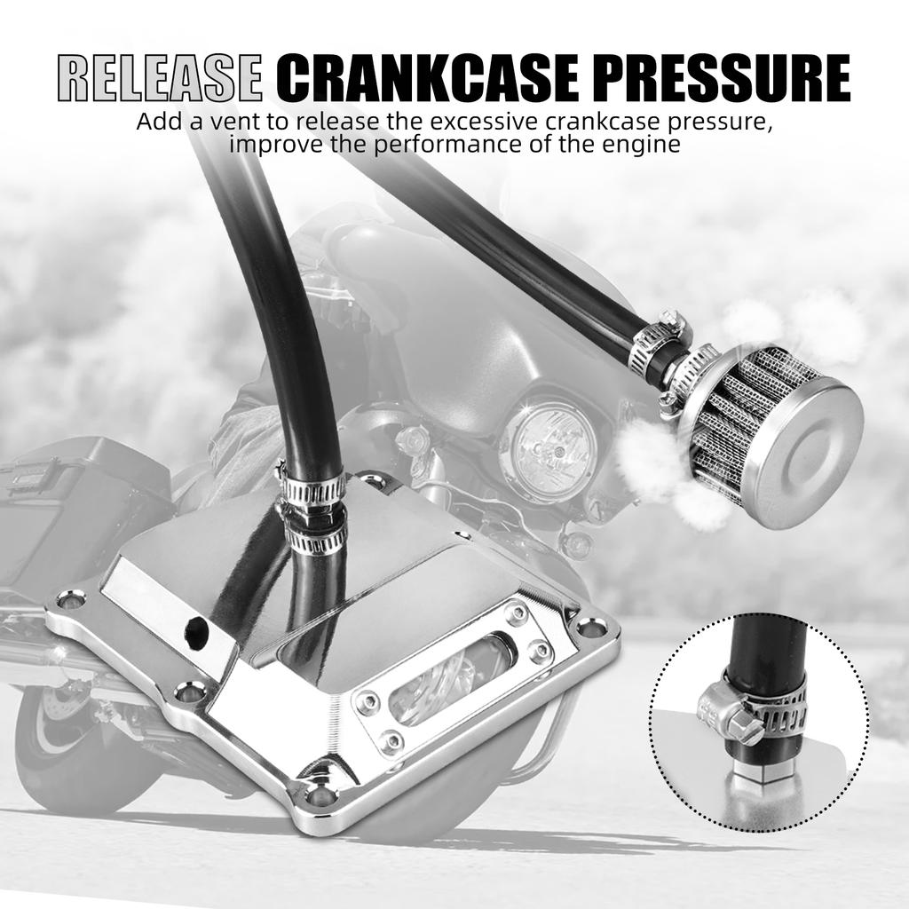 Transmission Top Cover for Harley Road King/Special Street Glide FLHX/S/ST Road Glide/ST FLTRX/S CVO Tri Glide Ultra Limited